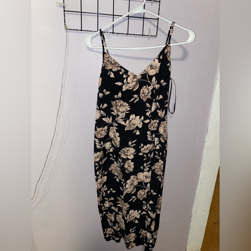 Long spaghetti strap dress
